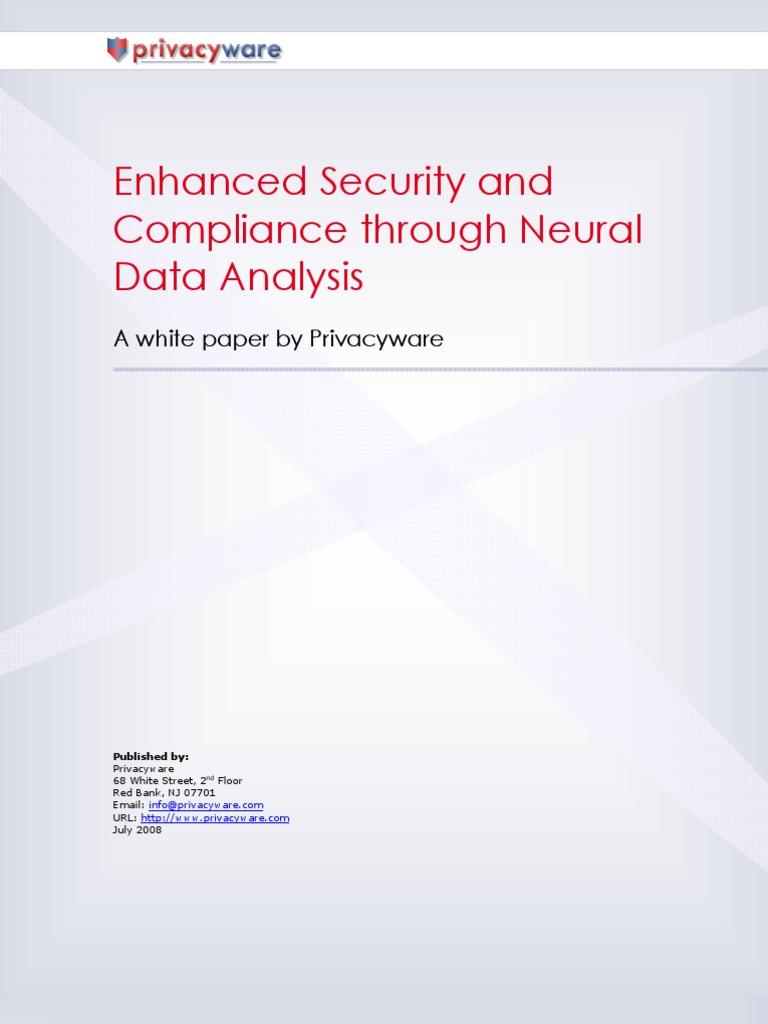 Neural Tech WP | PDF | Cluster Analysis | Computer Security