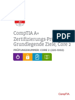 Comptia A 220 1002 Exam Objectives - German PDF