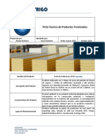 Ficha Técnica Panel de Poliuretano