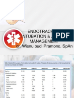 Endotracheal Intubation & Airway Management