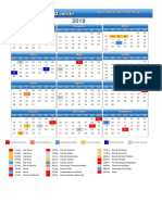 Calendario-Sao Jose Do Rio Preto-Sp-2019