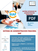 SIAF: Sistema Integrado de Administración Financiera