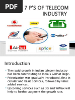 7 P'S of Telecom Industry