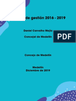 Informe de Gestión 2016-2019