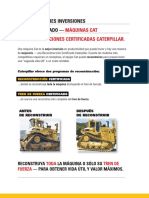 Reconstrucción Certificada Caterpillar y Tren de Fuerza Cert