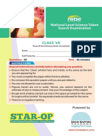 STAR-OP-2018-19 Class 7 Test-Paper 7 PDF