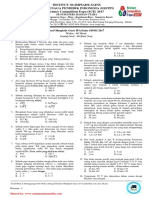 Olimpiade Guru Ipa SD Sce 2017 (Soal Dan Kunci) PDF