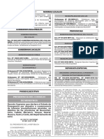 DS 007 2017 PCM Declaratoria de Emergencia PDF