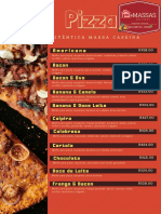 Pizza caseira autêntica