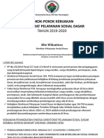 Pokok-Pokok Kebijakan Dit PSD 2019-2020 PDF