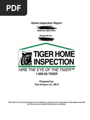 Home Inspection Report