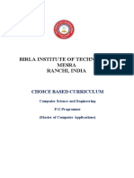 Cbcs Mca Syllabus 271218