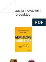 Monetizing Innovation