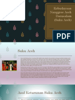 Kebudayaan Suku Aceh