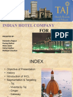 Indian Hotel Company: For All