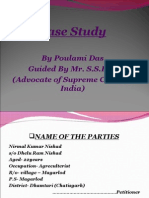 Case Study by Poulami Das