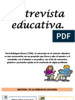 Entrevista Educativa