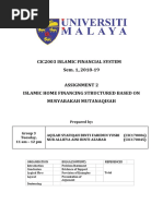 CIC2003 ISLAMIC FINANCIAL SYSTEM ASSIGNMENT 2