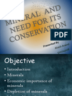 Minerals and Its Conservation12222