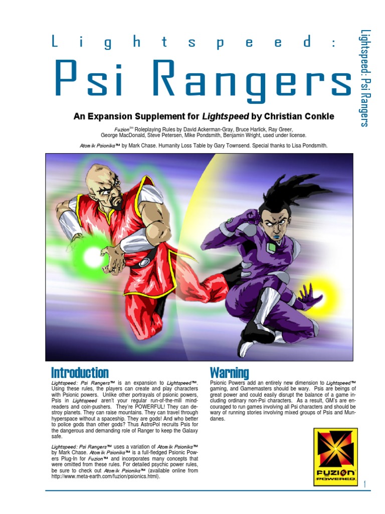 Psionics