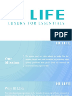 HI LIFE Luxury Feminine Care Products