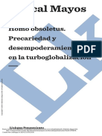Homo Obsoletus Precariedad y Desempoderamiento en ... - (PG 1 - 52)