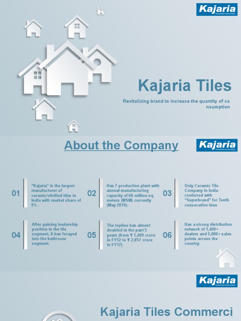 Kajaria Tiles: Brand Growth and Strategy | PDF | Marketing | Economies