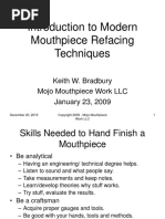 Introduction to Modern Mouthpiece Refacing Techniques.ppt