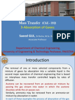 Absorption of Gases PDF