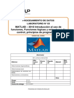 Lab 03 - Matlab - Introducion Al Uso de Funciones, Funciones Logicas y Estructuras de Control