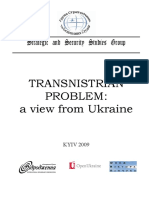 TRANSNISTRIAN PROBLEM A View From Ukrain PDF