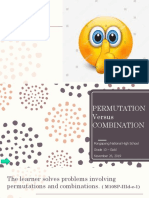 Permutation Vs Combination