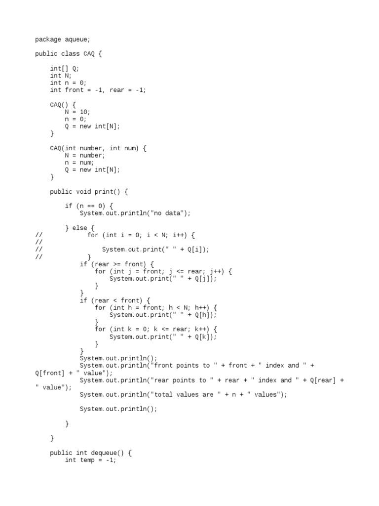 Circular Queue | PDF | Computer Engineering | Computer Programming