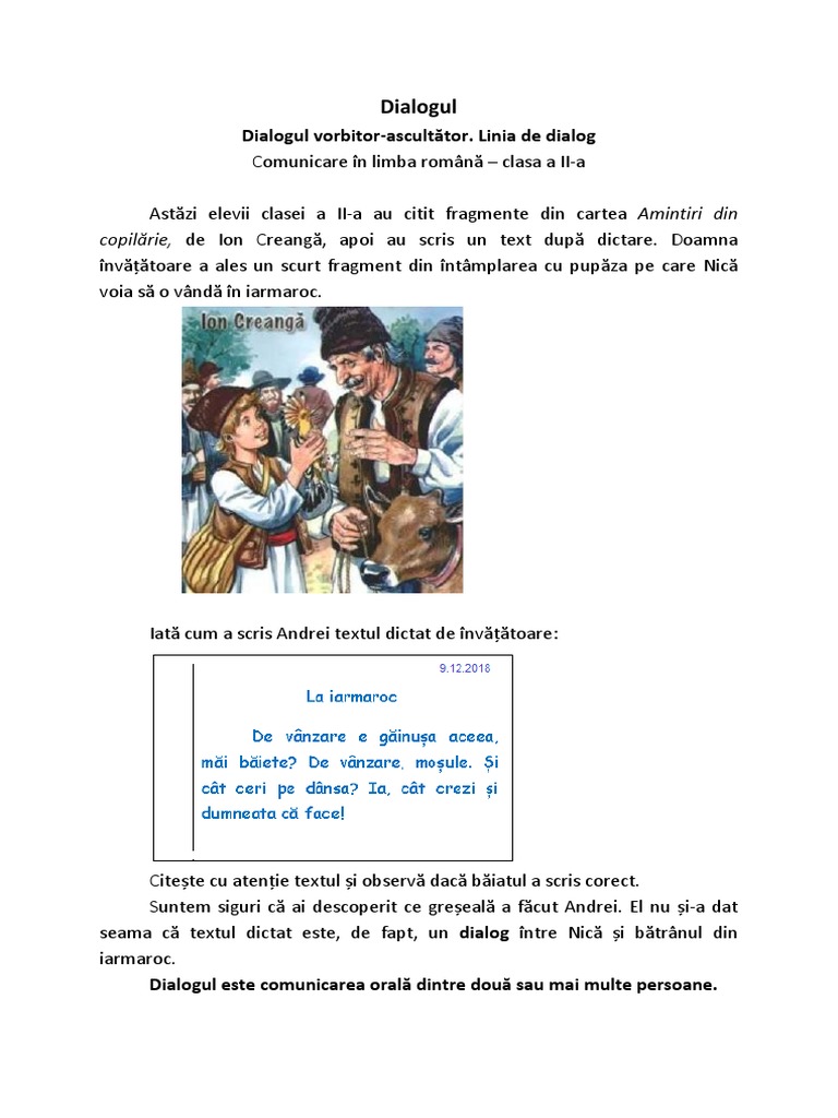 3 Dialogul | PDF
