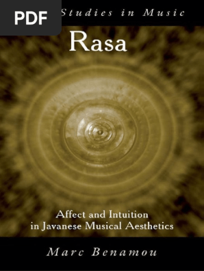 Rasa In Javanese Gending Pdf Singing Cognitive Science