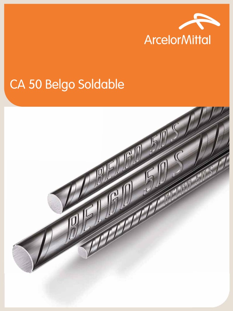 CA 50 Soldable Belgo PDF | PDF | Soldadura | Construcción