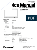 Panasonic Th-58pz700u CH Gp10dhu PDF
