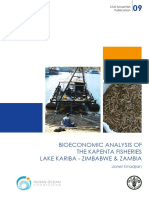 Bioeconomic Analysis of The Kapenta Fisheries Lake Kariba Zimbabwe and Zambia