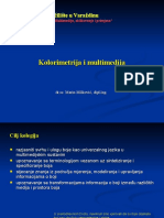 Kolorimetrija I Multimedija - 2007
