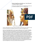 Gary A. Rendsburg - Moses, As God To Pharaoh PDF