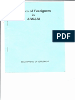 The Assam Accord - English