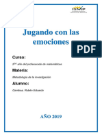 CARPETA CIENTÍFICA Jugando Con Las Emociones