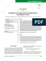 Anestesia Local Regional de Cara PDF