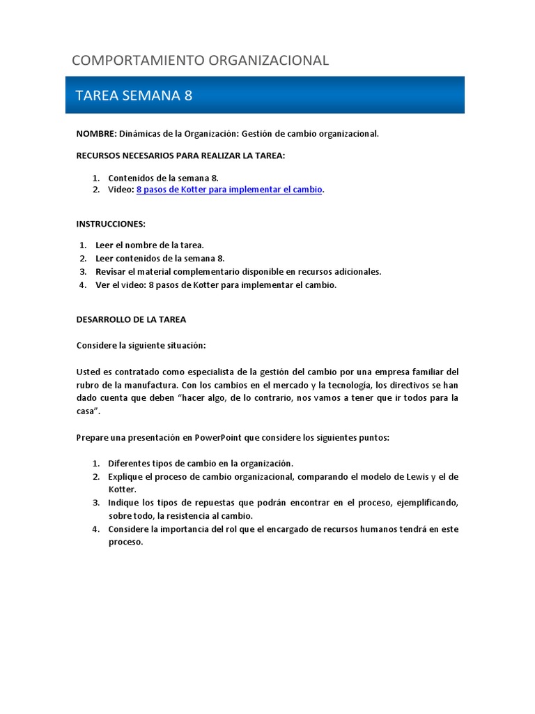 Tarea | PDF | Crecimiento personal y profesional | Relaciones ...