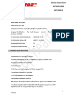 TOPHEALTH SUNOF+ OCTOCRYLENE Msds