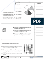 Basic Probability Worksheet PDF