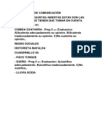 PROFueba de Salida Disposición Final de Preguntas Abiertas