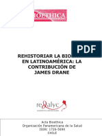 Lolas Stepkel, Fernando - Rehistoriar La Bioetica en Latinoamerica. La Contribucion de James Drane PDF