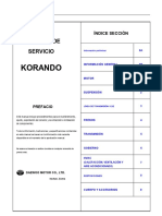 Daewoo Korando (1996-2004) Manual de Taller