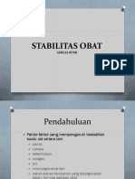 Stabilitas Obat